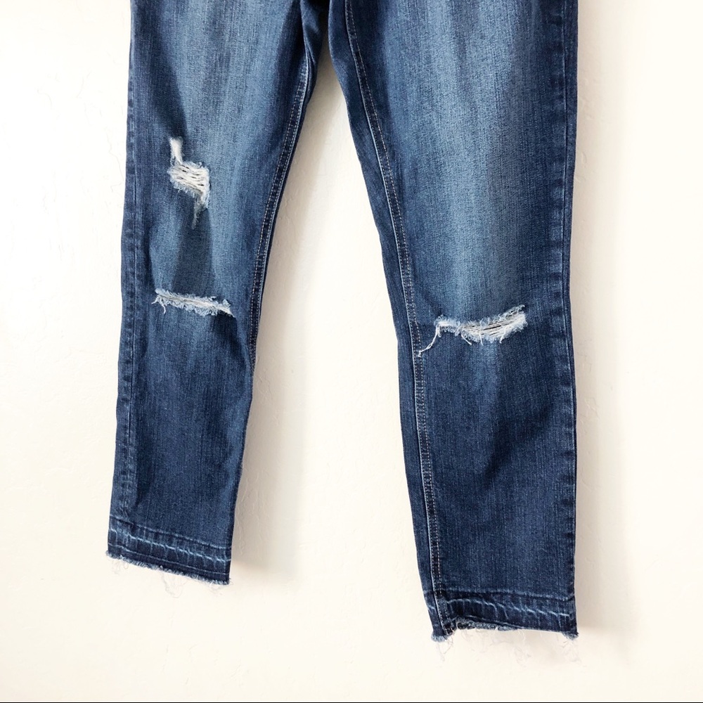 Current Elliot Cropped Straight Release Hem Jeans - Picture 7 of 13